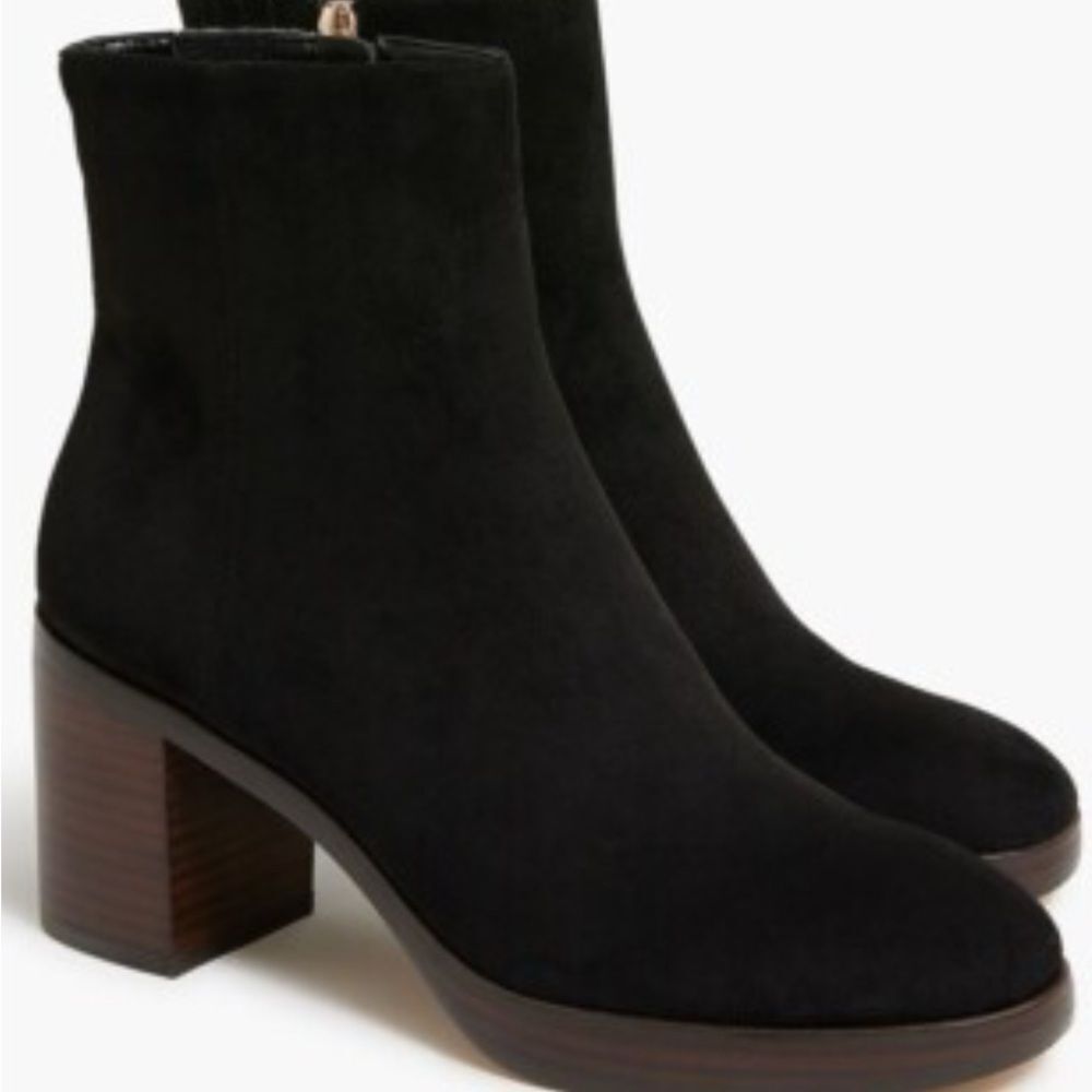 J. Crew Factory Sueded Platform Boots